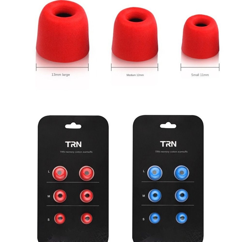Earphone Foam Tip - 3 أزواج (6 قطع) من وسادات