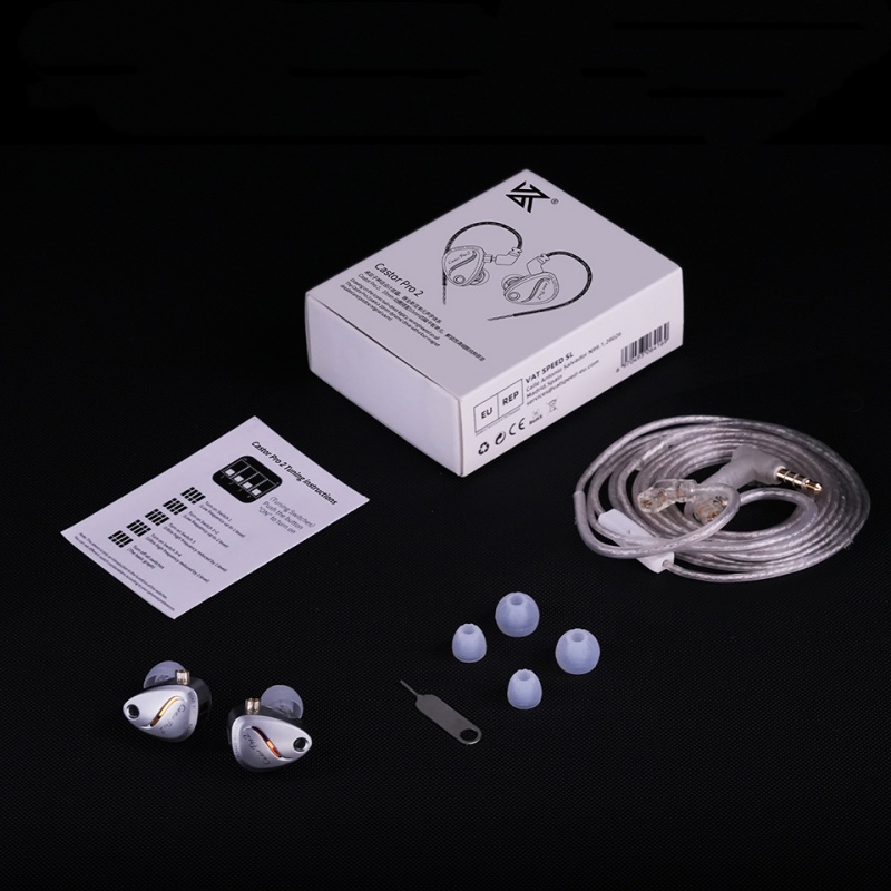 سماعات أذن KZ Castor PRO 2 HiF - مراجعة Audiophile Headphone Wired وسعره