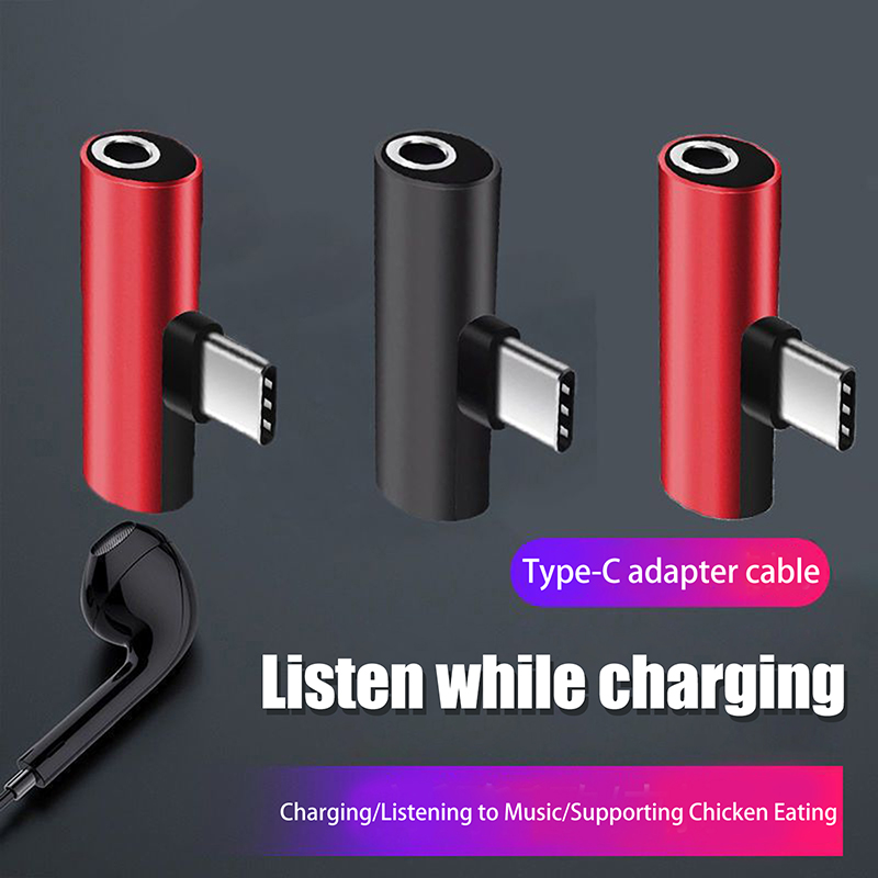 محولات معدنية من نوع USB-C إلى - مراجعة Earphone Splitter Jack وسعره