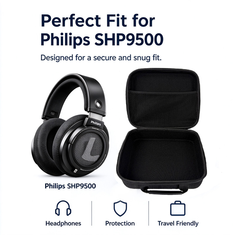 حافظة سماعات رأس لطرازات Phili - مراجعة Headphone Case Hard وسعره