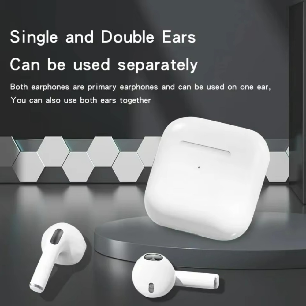 سماعة أذن لاسلكية Pro4 TWS أصل - مراجعة Wireless Earbuds Tws وسعره